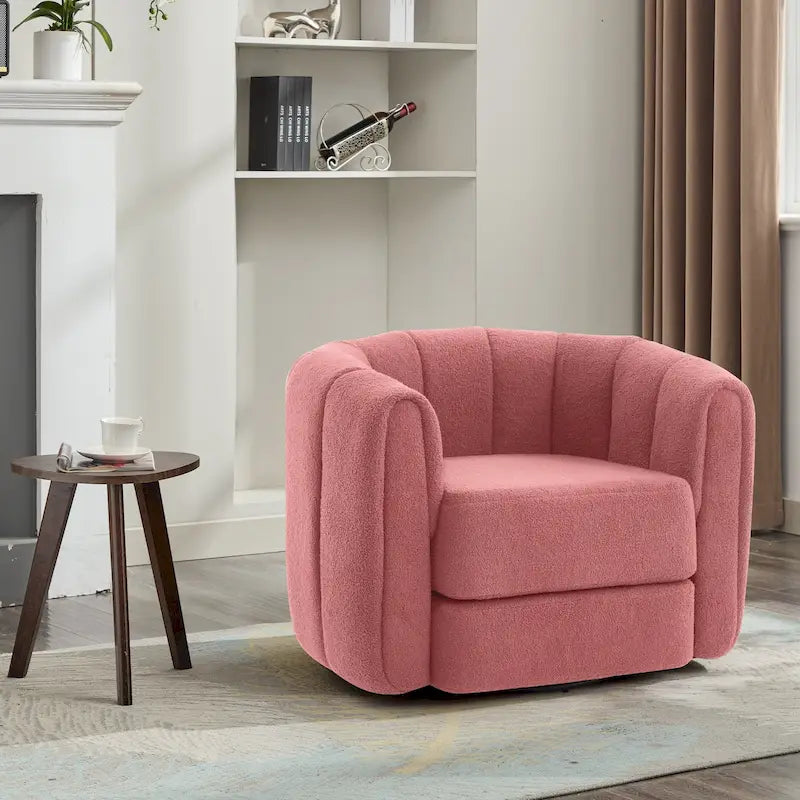 Fauteuil pivotant de salon