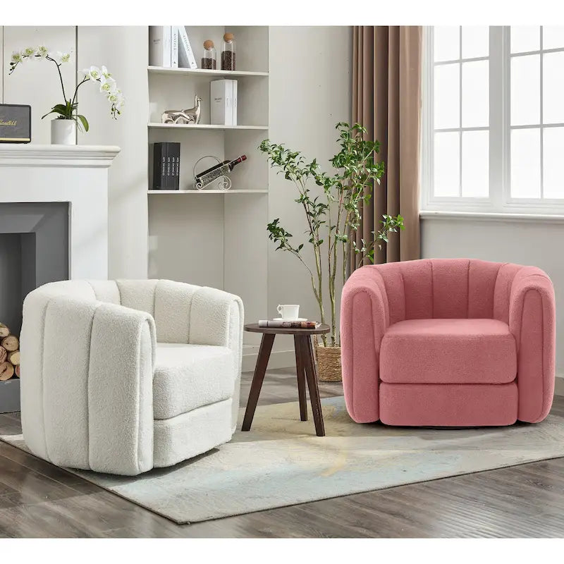 Fauteuil pivotant de salon
