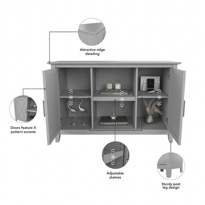 Meuble d'appoint avec portes