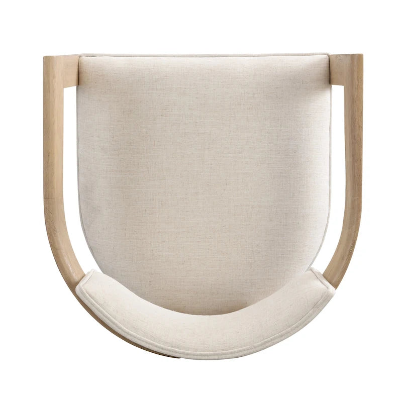 Chaise de salle à manger moderne sophistiquée avec accoudoirs