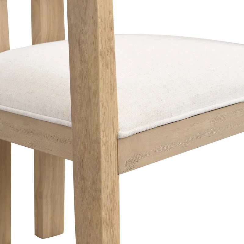 Chaise de salle à manger moderne sophistiquée avec accoudoirs