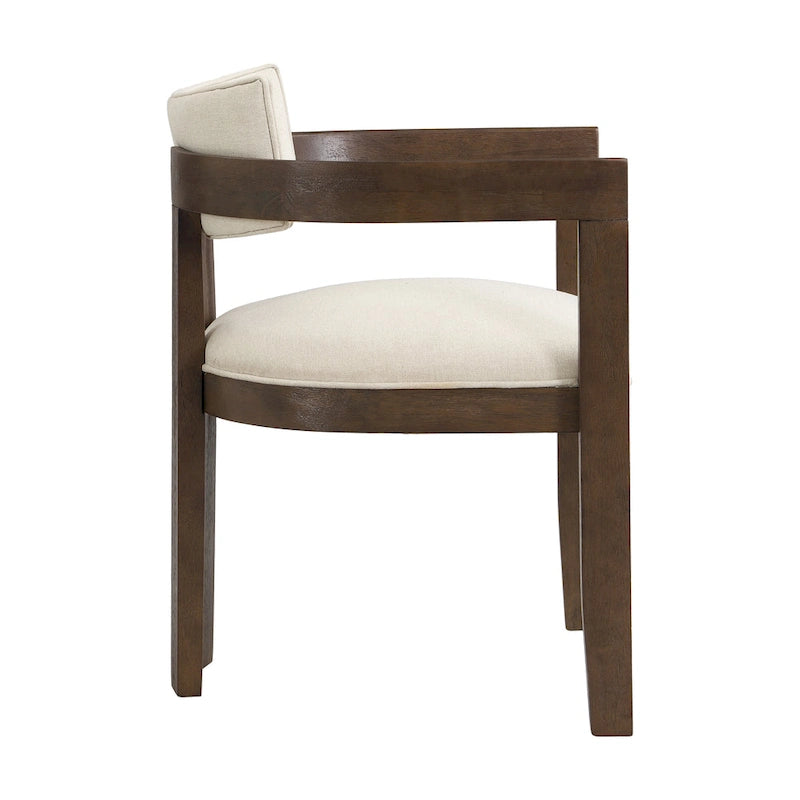 Chaise de salle à manger moderne sophistiquée avec accoudoirs
