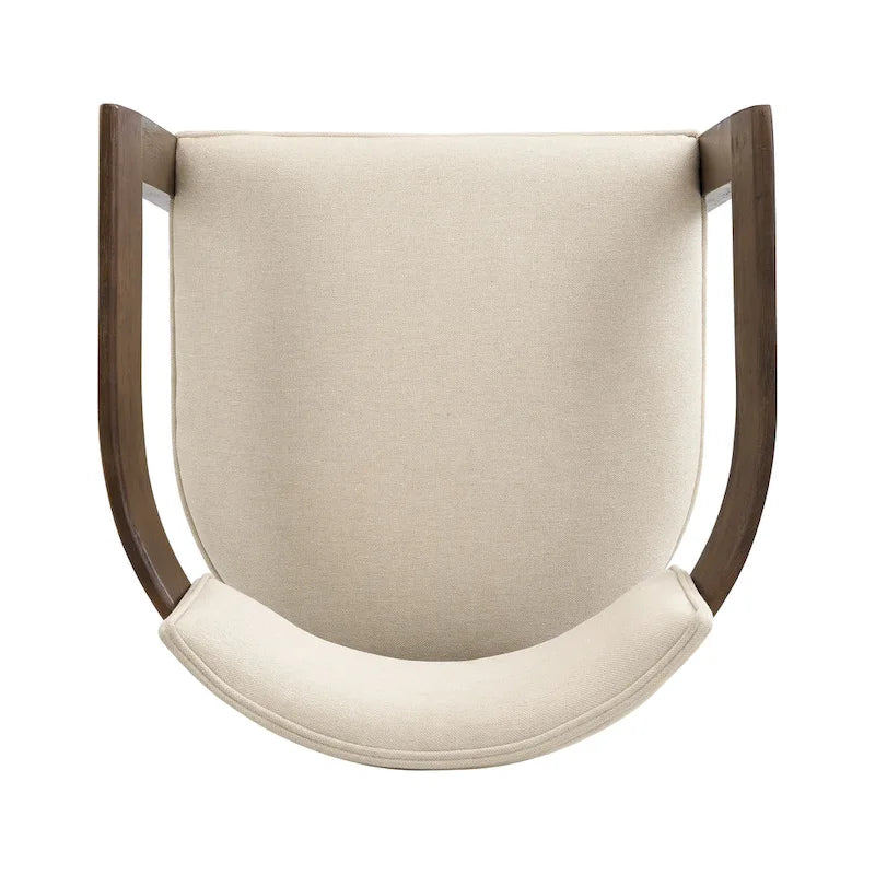 Chaise de salle à manger moderne sophistiquée avec accoudoirs