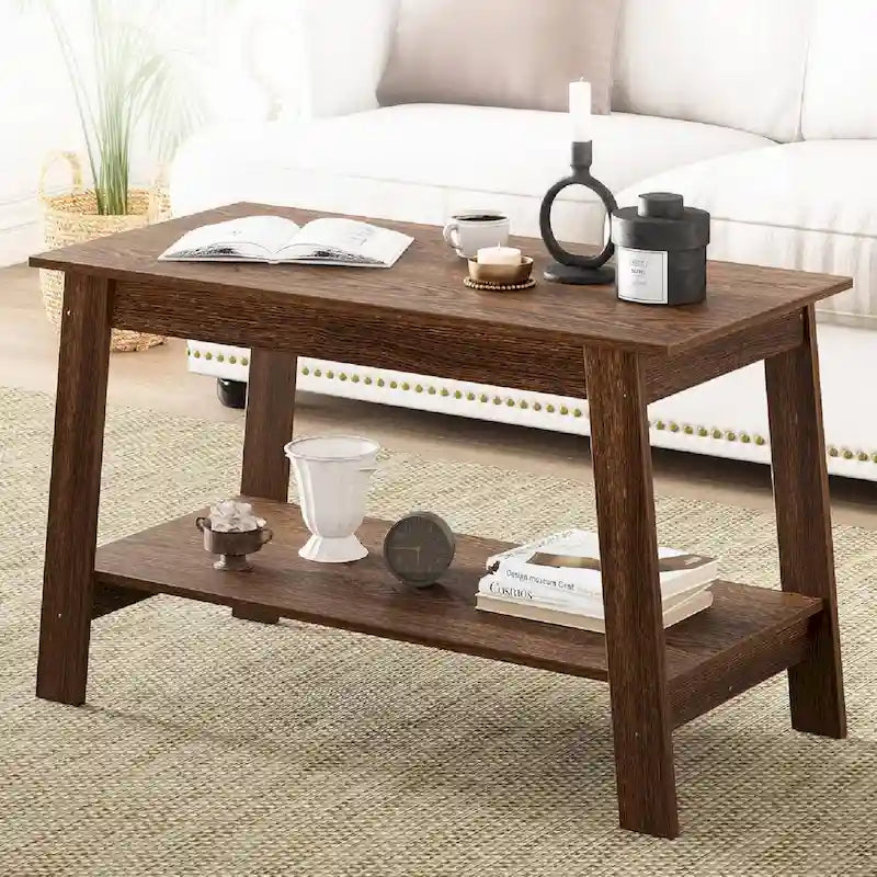 Petite table basse rustique pour salon, cuisine - S/O