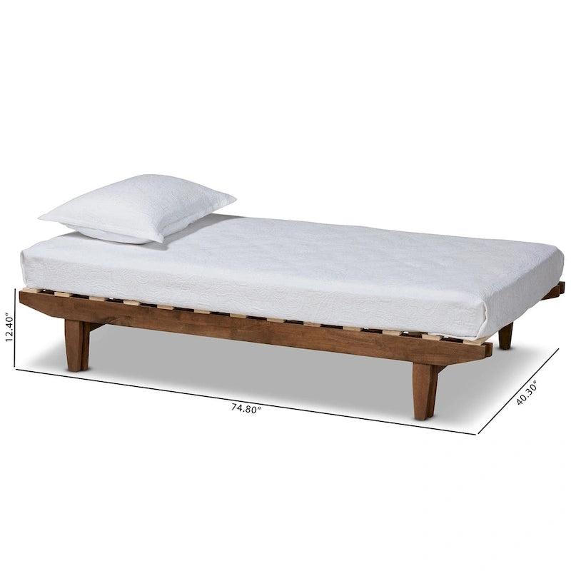 Cadre de lit jumeau à grand lit extensible moderne et contemporain