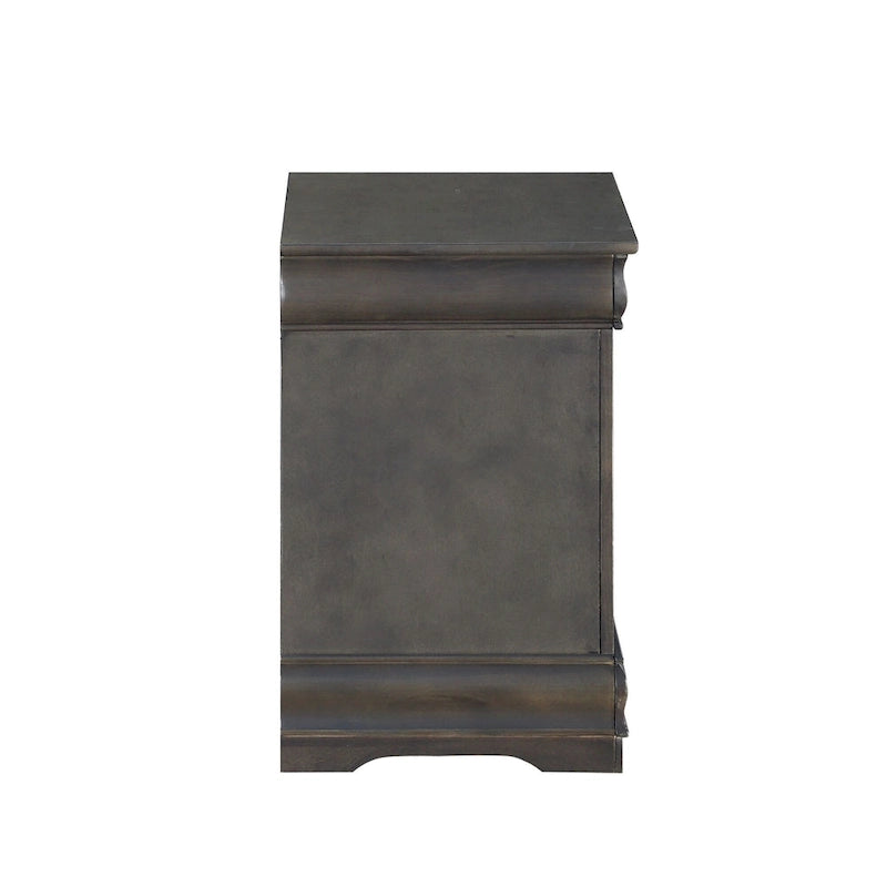 Table de chevet en merisier 23753
