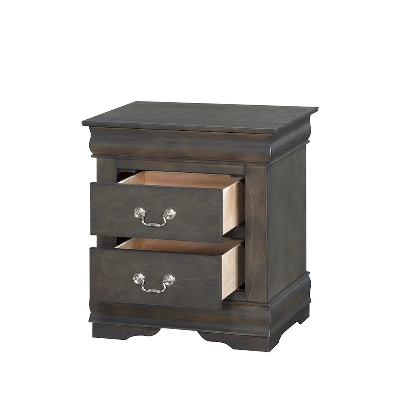 Table de chevet en merisier 23753