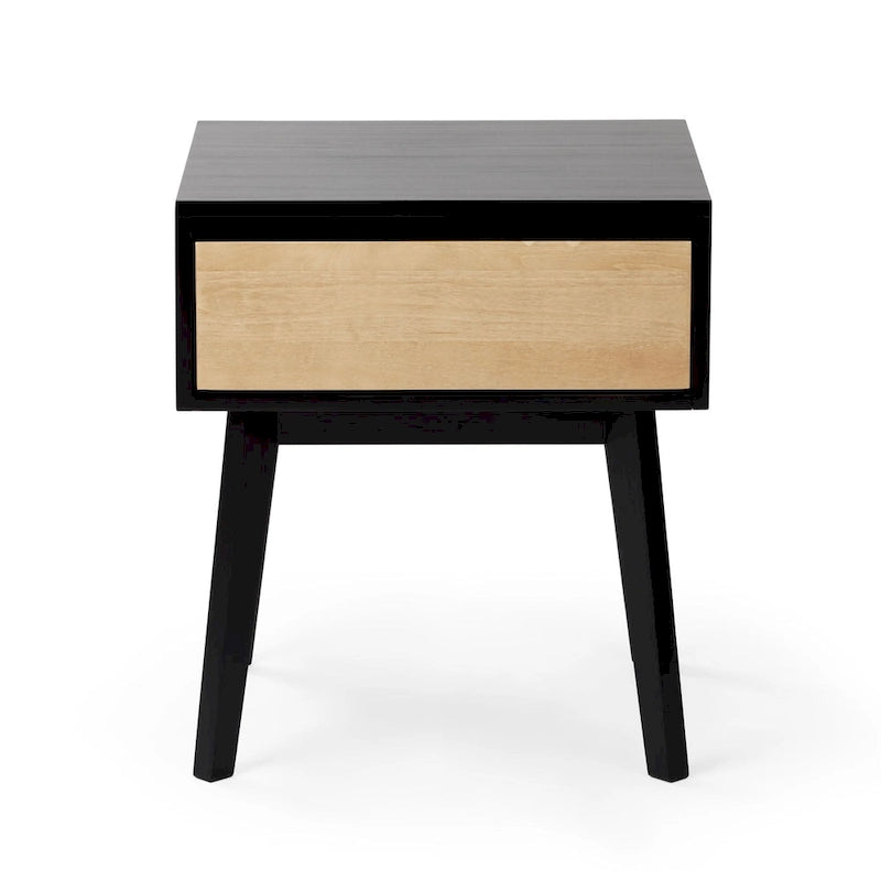 Table de chevet scandinave avec tiroir