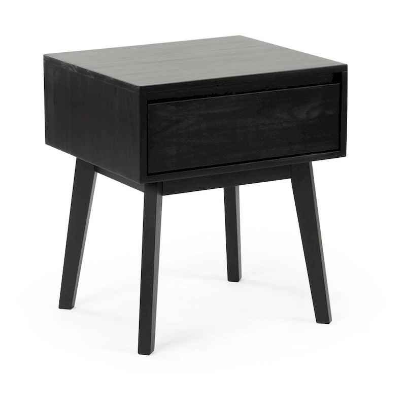 Table de chevet scandinave avec tiroir