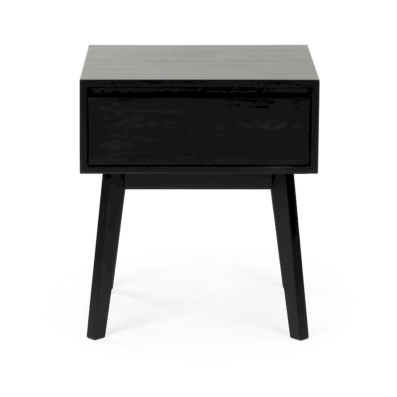 Table de chevet scandinave avec tiroir