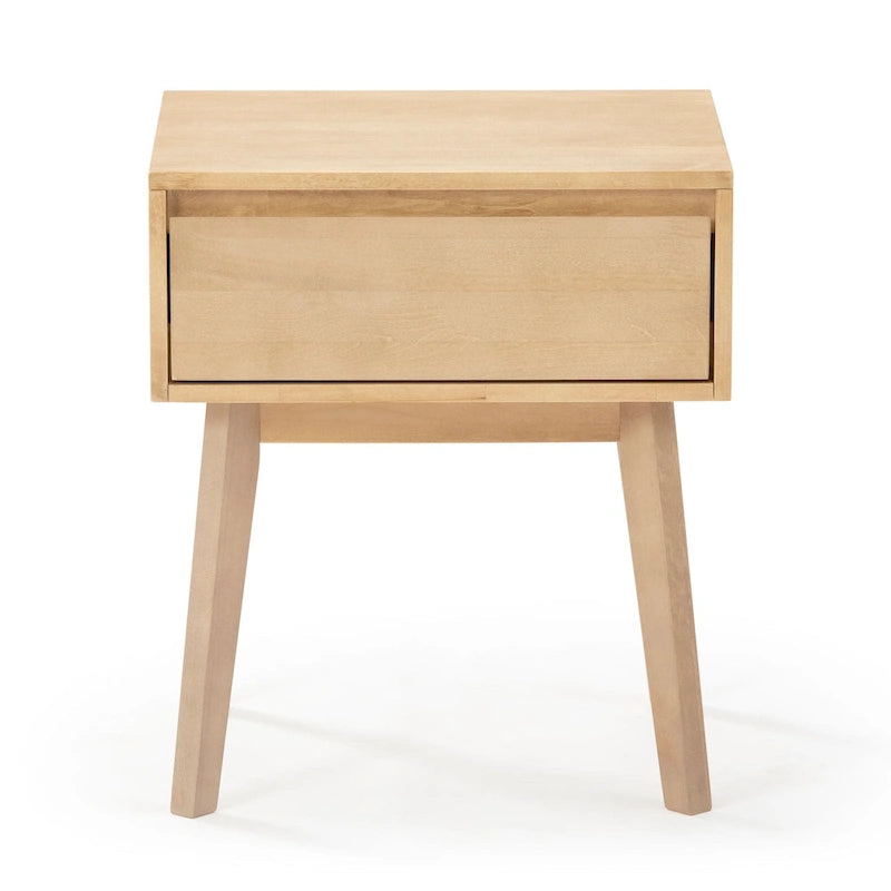 Table de chevet scandinave avec tiroir