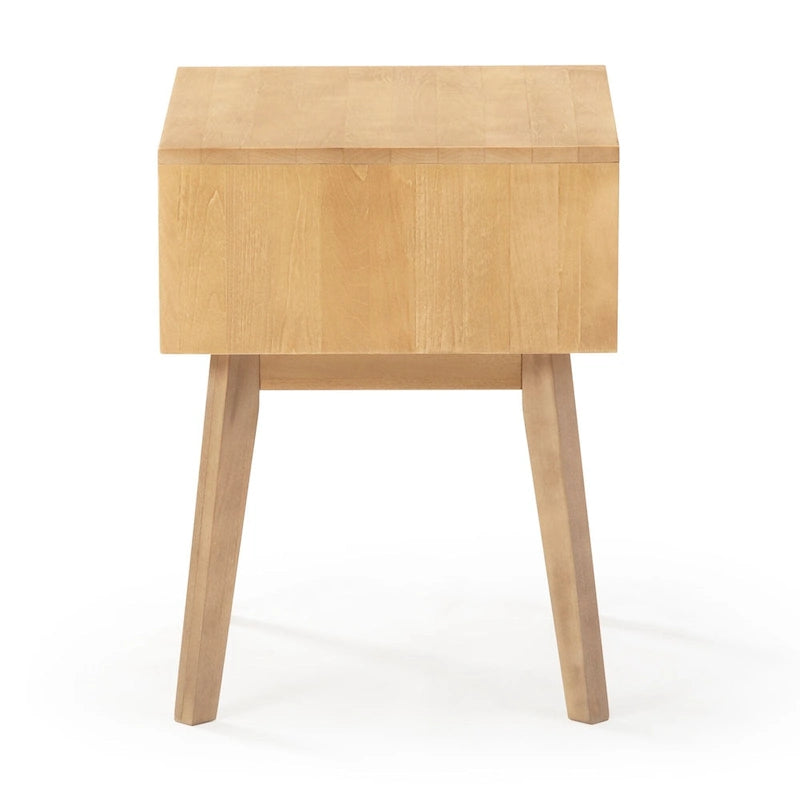 Table de chevet scandinave avec tiroir