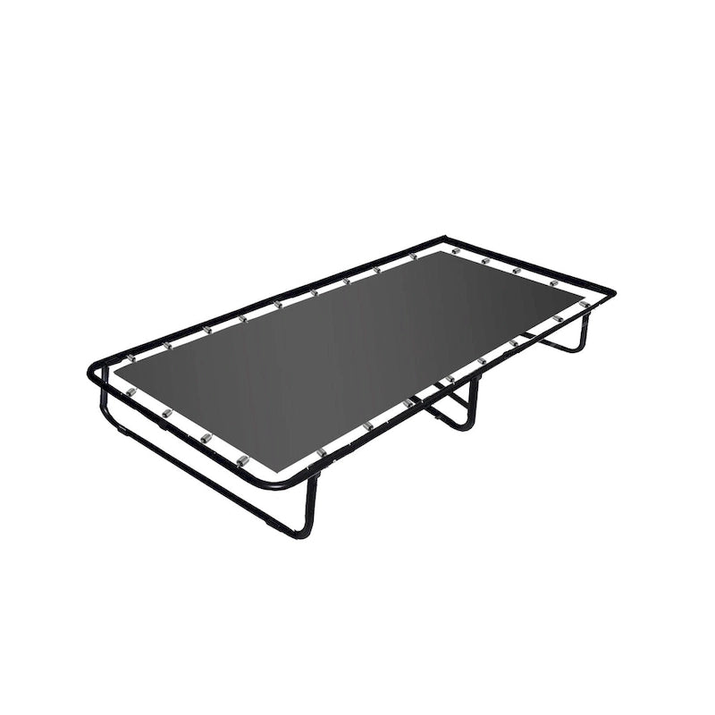 14 Lit pliant avec matelas luxueux en mousse à mémoire de forme, lit d'appoint portable