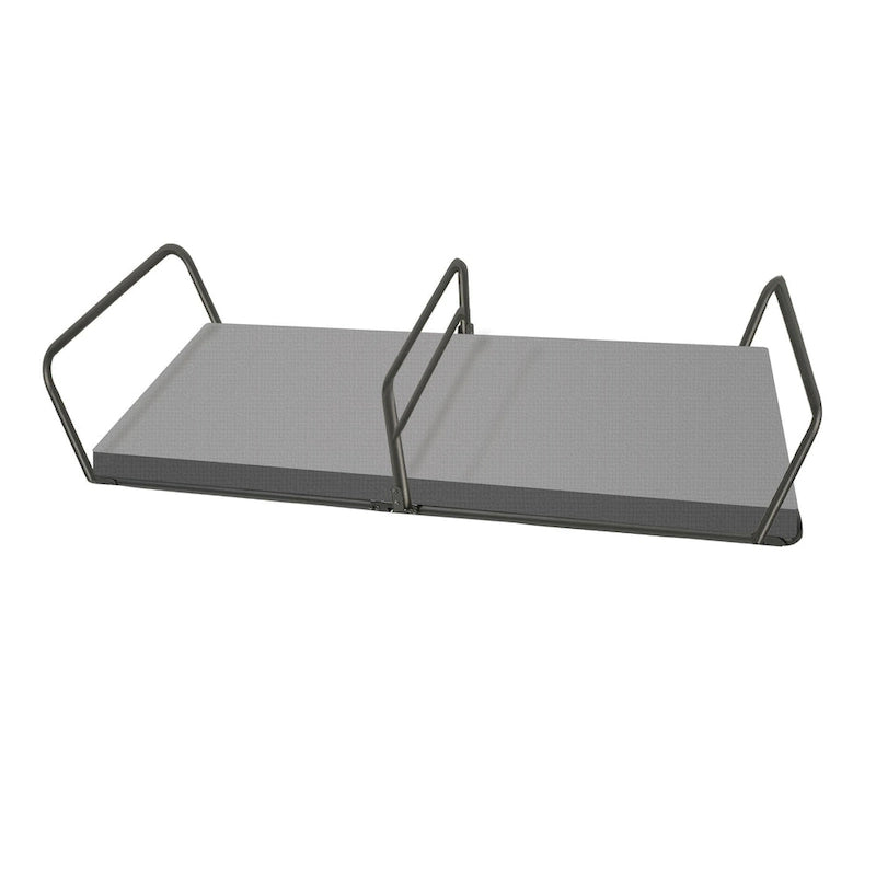 14 Lit pliant avec matelas luxueux en mousse à mémoire de forme, lit d'appoint portable