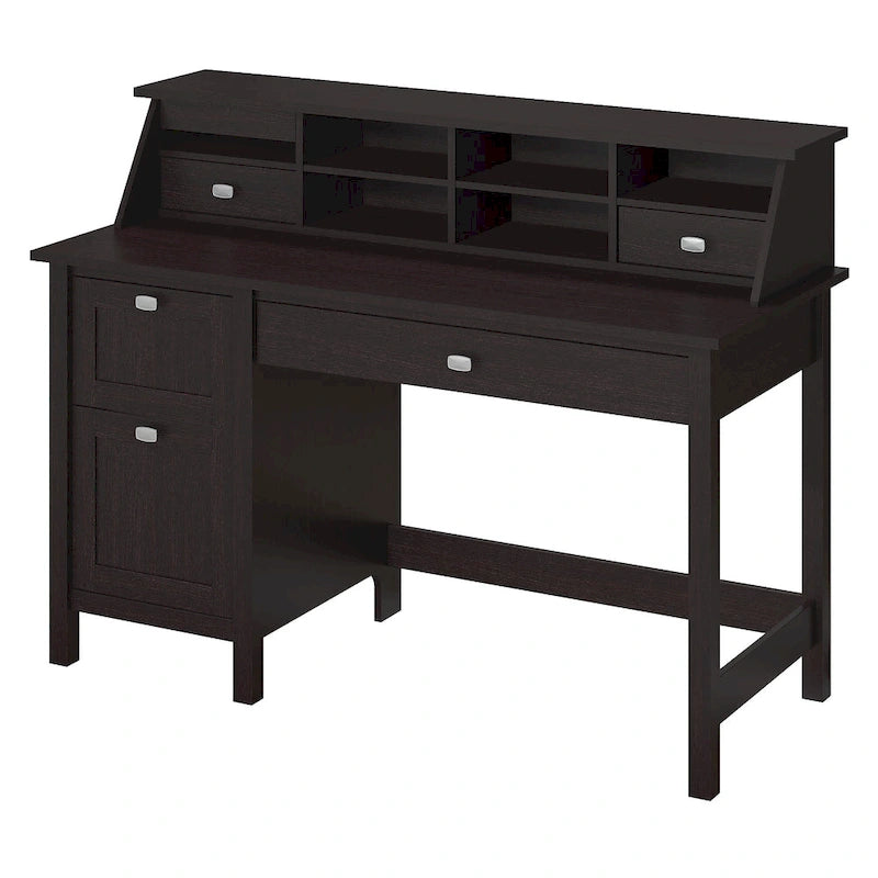 Bureau informatique de 54 po avec organisateur de bureau