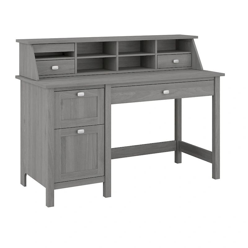 Bureau informatique de 54 po avec organisateur de bureau