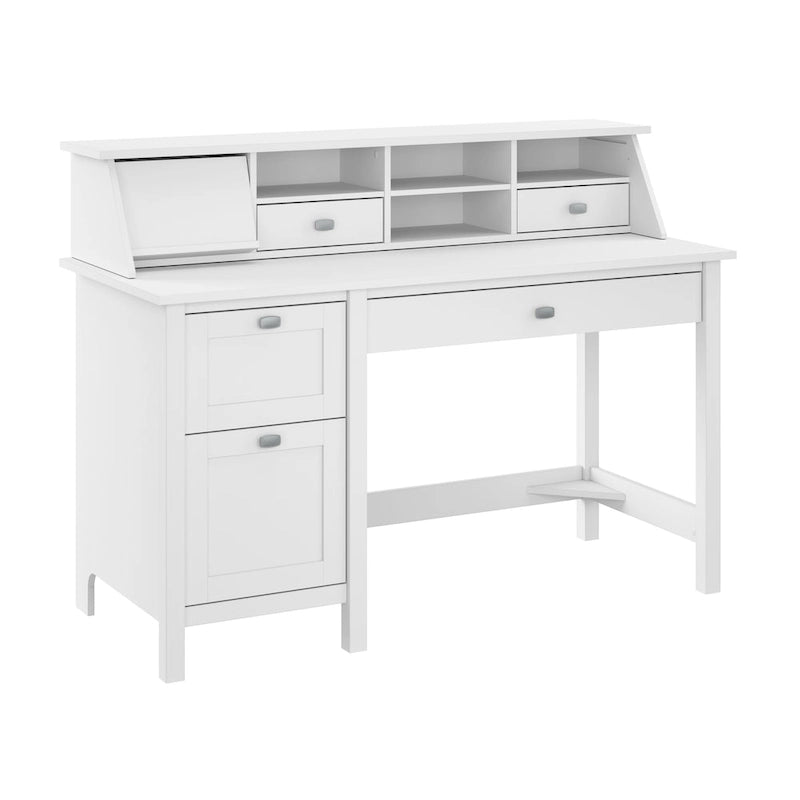 Bureau informatique de 54 po avec organisateur de bureau