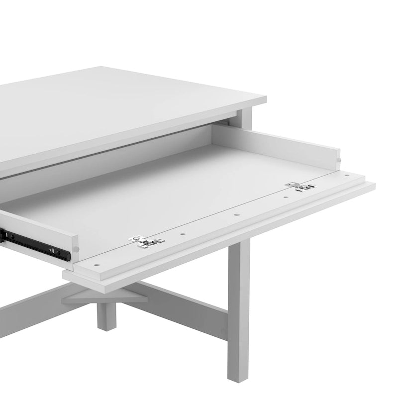 Bureau informatique de 54 po avec organisateur de bureau