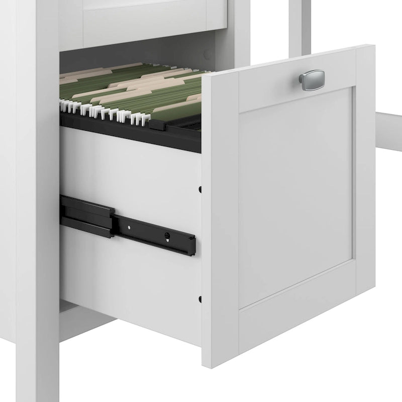 Bureau informatique de 54 po avec organisateur de bureau