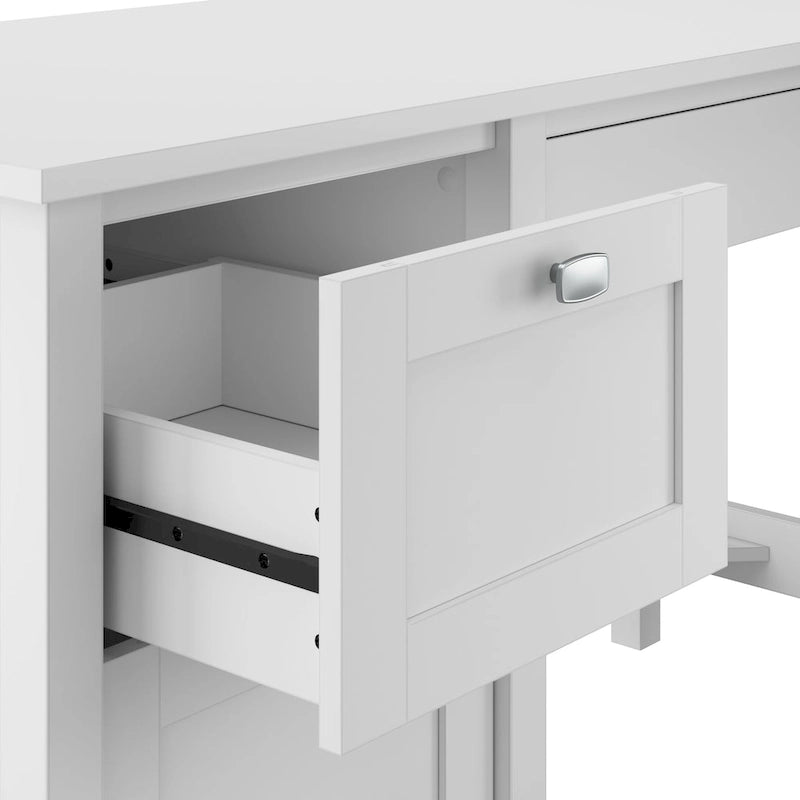 Bureau informatique de 54 po avec organisateur de bureau