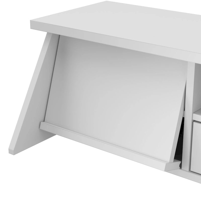 Bureau informatique de 54 po avec organisateur de bureau