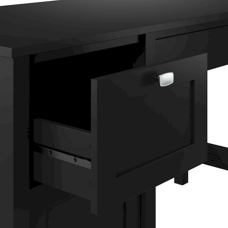 Bureau informatique de 54 po avec organisateur de bureau