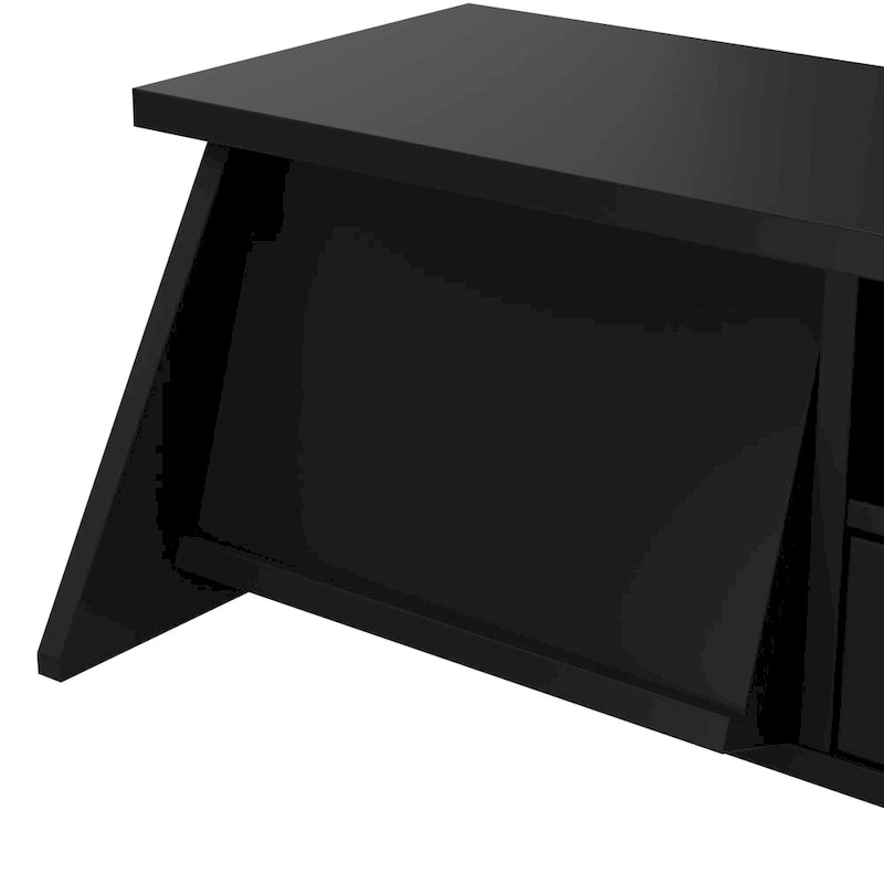 Bureau informatique de 54 po avec organisateur de bureau
