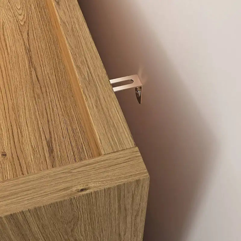 Commode de Rangement Polyvalente Style Ferme pour Chambre à Coucher