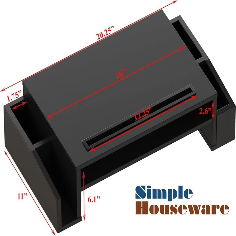 Support et rehausseur de moniteur de bureau